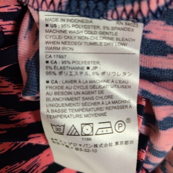 Banana Republic Pink Geometric Print Mini Dress Small Petite NWT - Picture 8 of 9